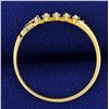 Image 3 : 1/2ct TW Marquise Diamond  Ring in K Yellow Gold
