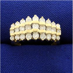 1ct TW Diamond Ring in 10K Yellow Gold
