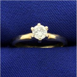 .4ct Solitaire Diamond Engagement Ring in 14K Yellow Gold