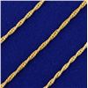Image 2 : 18 1/4 Inch Twisting Rope Link Neck Chain in 14K Yellow Gold
