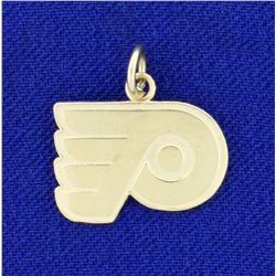 Philadelphia Flyers Pendant or Charm in 14K Yellow Gold