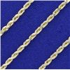 Image 2 : 19 1/2 Inch Rope Style Neck Chain in 14K Yellow Gold