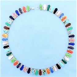 Sanel Designer Sterling Silver Necklace