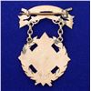Image 2 : Antique Marksman Rifle Pin from 1914 in 14K Rose Gold