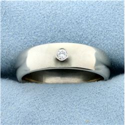 Diamond Wedding or Anniversary Band Ring in 14K White Gold