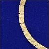 Image 2 : Nugget Style Link Bracelet in 14K Yellow Gold