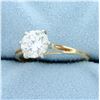 Image 2 : 1.4ct Diamond Solitaire Engagement Ring in 14K Yellow Gold