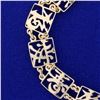 Image 2 : Chinese Character Bracelet in 14K Yellow Gold