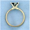 Image 3 : Unique Natural Color Changing Alexandrite Ring in 14K Yellow Gold