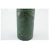 Image 5 : A Canada Jade "Floral and Bird" Pattern Toothpick Holder.