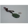 Image 4 : A Canada BC Jade "Double Fish" Pattern Pendant with String Necklace.