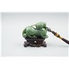 Image 2 : A Canada Jade "Auspicious Beast" Pattern Hand Piece.