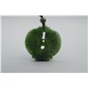 Image 1 : A Canada Jade "Double Fish" Pattern Pendant with String Necklace.