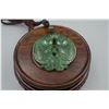 Image 3 : A Canada Jade "Double Fish" Pattern Pendant with String Necklace.