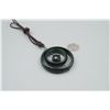 Image 4 : A Canada Jade Double Circle "Rhombus" Shape Pendant with String Necklace.