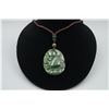 Image 1 : A Canada BC Jade "Double Fish" Pattern Pendant with String Necklace.