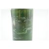 Image 6 : A Canada Jade "Landscape" Pattern Toothpick Holder.