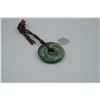 Image 4 : A "Spiral" Pattern Peace Buckle Pendant with String Necklace.