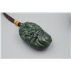 Image 2 : A Canada Jade "Dragon and Cloud" Pattern Hand Piece.