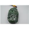 Image 4 : A Canada Jade "Dragon and Cloud" Pattern Hand Piece.