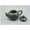 Image 3 : A Canada Jade Teapot with a Carved Chinese Character "Tea".