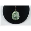 Image 1 : A Canada BC Jade "Double Fish" Pattern Pendant with String Necklace.