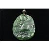 Image 2 : A Canada BC Jade "Double Fish" Pattern Pendant with String Necklace.