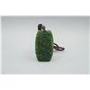 Image 1 : A Canada Jade "Cloud" Pattern Pendant with String Necklace.
