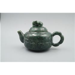 A Canada Jade "Chinese Zodiac" Teapot.