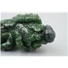 Image 5 : A Canada Jade "Chinese Cabbage and Golden Toad" Pattern Hand Piece.