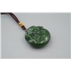 Image 2 : A Canada Jade "Golden Toad and Coin" Pattern Hand Piece.