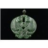 Image 3 : A Canada Jade "Double Fish" Pattern Pendant with String Necklace.