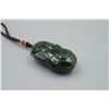 Image 2 : A Large Canada Jade "Dragon Head" Pattern Hand Piece.