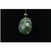 Image 2 : A Canada Jade "Goldern Toad" Pattern Pendant with String Necklace.