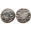 Image 1 : INDEPENDENT KINGDOMS, MARATHA CONFIDERACY: AR RUPEE, (11.1g, 19mm) IN THE NAME OF AURANGZEB,  CHIKOD