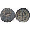 Image 1 : PORTUGUESE INDIA, DIU, PETER II, AE BAZARUCO,