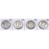 Image 1 : Lot of (4) 1884-O $1 Morgan Silver Dollar Coins