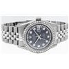 Image 3 : Rolex Men's Stainless Steel Rhodium String Diamond 36MM Datejust Wristwatch