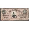 Image 1 : 1864 $50 Confederate States of America Note