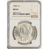 Image 1 : 1900 $1 Morgan Silver Dollar Coin NGC MS63