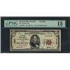 Image 1 : 1929 $5 National Currency Note Jacksonville, Florida CH# 6888 PMG Choice Fine 15