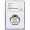 Image 1 : 1943-D Washington Quarter Coin NGC MS64