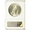 Image 2 : 1923 $1 Peace Silver Dollar Coin NGC MS65