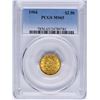 Image 1 : 1904 $2 1/2 Liberty Head Quarter Eagle Gold Coin PCGS MS65