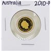 Image 2 : 2010-P $15 Australia 1/10 oz Koala Gold Coin