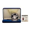 Image 2 : 1987 Looney Tunes Yosemite Sam 5oz .999 Silver Coin w/Box & COA Limited Edition