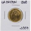 Image 1 : 1868 Great Britain Victoria Sovereign Gold Coin