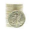 Image 1 : Roll of (20) 1942 Walking Liberty Half Dollar Coins
