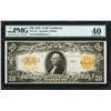 Image 1 : 1922 $20 Gold Certificate Note Fr.1187 PMG Extremely Fine 40