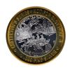 Image 2 : .999 Silver Taj Mahal Casino Atlantic City, NJ $10 Limited Edition Gaming Token